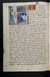 MS Hunter 252 085v Stránka ze stovky nových zpráv, c.1461-62