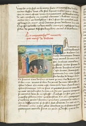 MS Hunter 252 125v Stránka z Cent Nouvelles Nouvelles, c.1461-62