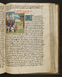 MS Hunter 252 161r Stránka ze stovky nových zpráv, c.1461-62