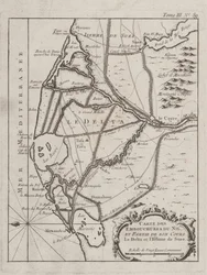 Mapa delty Nilu