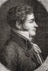 Marc David Alba Lasource z „Histoire de la Revolution Francaise“ od Louise Blanca (1811-82)