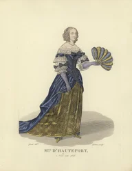 Marie de Hautefort, oblíbenkyně francouzského krále Ludvíka XIII