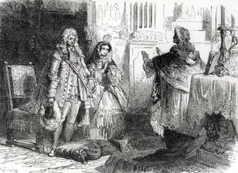 Sňatek Ludvíka XIV. a Madame de Maintenon