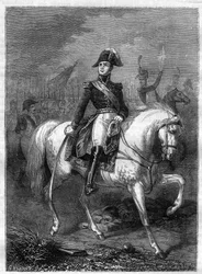 Maršál Etienne-Jacques-Joseph-Alexandre Macdonald (rytina) - Jacques Alexandre Macdonald (1765-1840), maršál Francie - v „Historie impéria po historii konzulátu“ od Adolphe Thierse -1879 - soukromá sbírka
