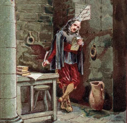 Michel de Marillac (1563-1632) uzavírá zámek Chateaudun.