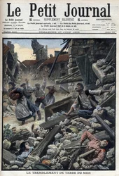 Zemětřesení v Midi v jihovýchodní Francii – „Le Petit Journal“ z 27. června
