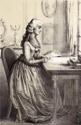 Mme Roland (1754 - 1793) - v „Historické galerii francouzské revoluce“ od Albera Maurina