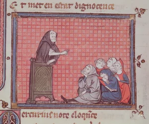Ms 1044 fol.67 Kázání z Ovide Moralise napsal Chretien Legouais
