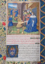 paní 1581 f. 897v Ilustrace z knihy XX (Od Fada prokurátora k Florovi), kapitola 1 Starožitnosti Židů (Antiquitates Judaicae) od Flavia Josepha - Jak po smrti Agrippy,