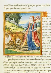 Paní 17 Ceres, z Vie des Femmes Celebres, kolem roku 1505