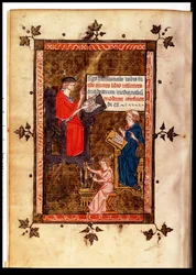 paní Lat. 14023 fol. 769 v. Učení protijed z Canon of Medicine od Avicenny (Ibn Sina) (980-1037), přeloženo Gerardem de Cremone (1114-87) kolem 1320