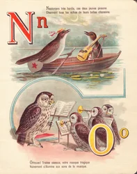 N O: Slavík, navigace, sova, orchestr