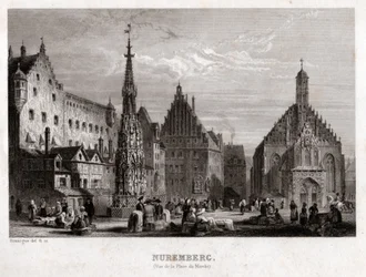 Norimberk. (rytina, asi 1830)
