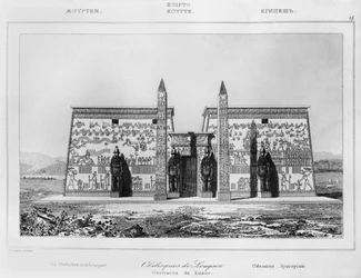 Obelisky z Luxoru, 1869