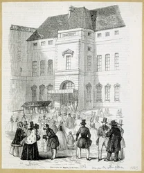 Otevření Musee Royal (Musee du Louvre), 15. března
