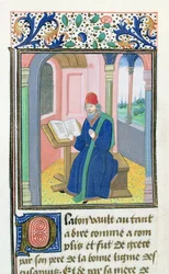 Platón, z Histoire des Philosophes, konec 15. století