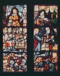 Portrét Anny de Montmorency (1493-1567) a jeho dětí, kolem 1555-60