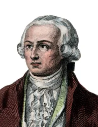 Portrét Antoine Laurent de Lavoisier (1743-1794), francouzský chemik.