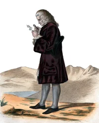 Portrét Karla Velikého (742-814), krále Franků.
