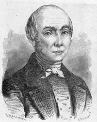 Portrét Charlese Dalleryho (1754 - 1835), - v „“ Album of Science; proslulí učenci; Velké objevy “”” 1896.