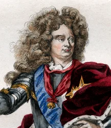 Portrét Clauda Louise Hectora de Villars (1653-1734), maršála Francie.