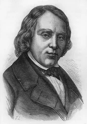 Portrét Françoise Vincenta Raspaila (1794-1878), francouzského biologa, chemika a politika.
