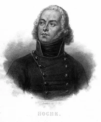 Portrét generála Lazare Louis Hoche (1768 - 1797) - v „“Revolution francaise““ od Thierse. 19. století