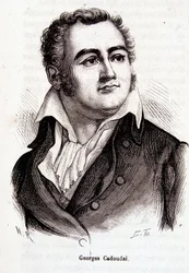 Portrét Georgese Cadoudala - rytina