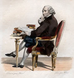 Portrét Guillaume Chretien de Lamoignon de Malesherbes (1721-1794), francouzský státník a ministr.