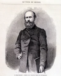 Portrét Henriho Mouhota - v „Tour du Monde“, 2. sem. 1863