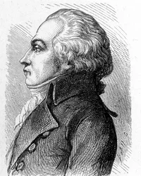 Portrét Jacquese Constantina Periera (1742 - 1818) - v „“ Album of Science; proslulí učenci; Velké objevy “”” 1896.