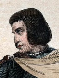 Portrét Jeana Juvenala (Jouvenela) des Ursins (1360-1431), francouzského soudce.
