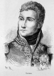 Portrét Jeana Lannese, vévody z Montebella, maršála Francie (1769 - 1809) - v „Dějinách Francie“ od Henriho Martina
