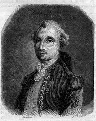 Portrét Johanna Friedricha Blumenbacha (1752-1840), německého antropologa a biologa. Rytina z roku 1852.
