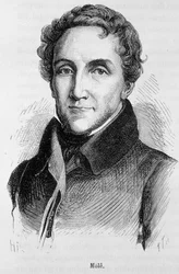 Portrét Louis-Mathieu Mole - Portrét Louise Mathieu, hraběte z Mole (1781 - 1855), francouzského politika - v „“L