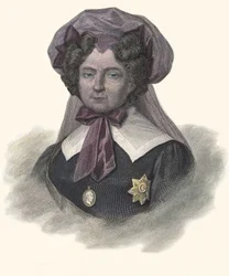 Portrét Marie Federovny, princezny z Wurtimbergu (1759-1828), ruského císaře. v ""Portréty užitečných mužů""