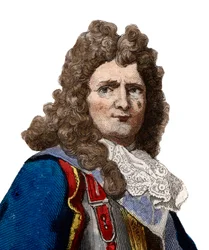 Portrét markýze de Vauban (1633-1707), maršála Francie.