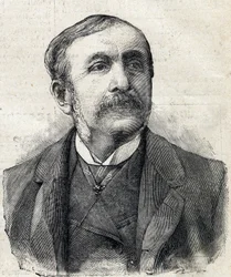 Portrét Pavla hraběte z Remusatu (1831-1897) francouzského novináře a spisovatele
