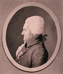 Portrét Pierre-Alexandre Monsigny (1729-1817) vyrytý Edme Quenedey (1756-1830) (rytina)