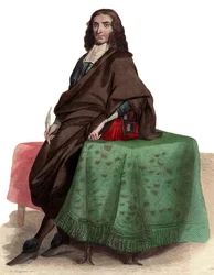 Portrét Pierra Baylea (1647-1706), francouzského filozofa a spisovatele.