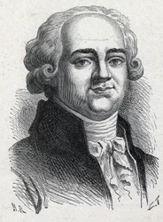 Portrét Pierra Louise Manuela, francouzského politika (1751-1793), poslance za Seinu v Národním konventu. Rytina z roku 1889. Soukromá sbírka.