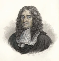 Portrét Pierre Paul de Riquet (1604-1680), francouzský inženýr. v „Portrétech užitečných mužů“