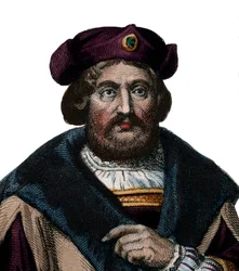 Portrait of Pierre de Ronsard (1524-1585), French poet.