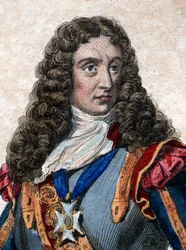 Portrét René Duguay Trouin (Rene Trouin du Gue nazýván) (1673-1736), francouzský korzár.