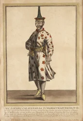 Portrét jednoho ze siamských vyslanců u Ludvíka XIV., 1685