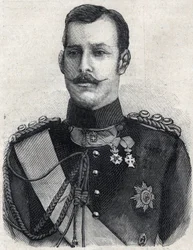 Portrét řeckého korunního prince (který se stal Jiřím I. Řeckým