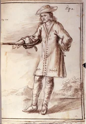 Proutkaření - proutkaření - hledání pramenů - v díle „Occult physics, ou Treat de la baguette divinatoire et de son utile pour la disouverte des sources des mines des caches, des thieves et des murtriers fugitives, etc“ - od Pierra Le Lorraina (Abbé de