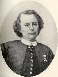 Rosa Bonheur (1822-99) ilustrace z „Malé cesty do domovů slavných žen“, vydané 1897