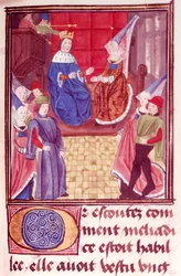 Royal 20 C.II fol.159 Cleriadus a Meliadice, z 