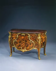 Komoda Royal Louis XV, kolem roku 1757